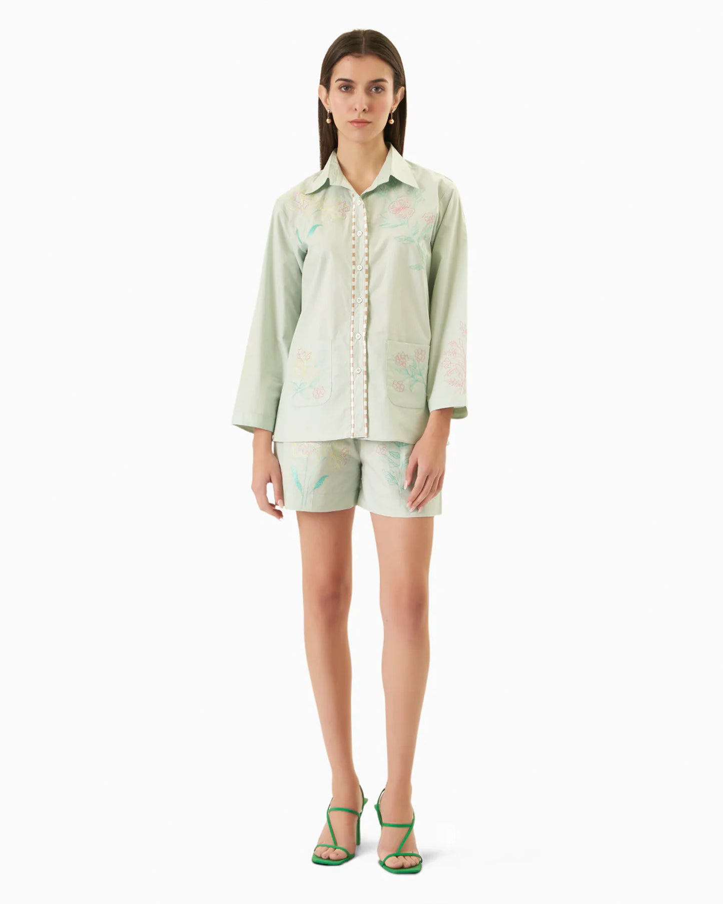 Floret Shorts Set