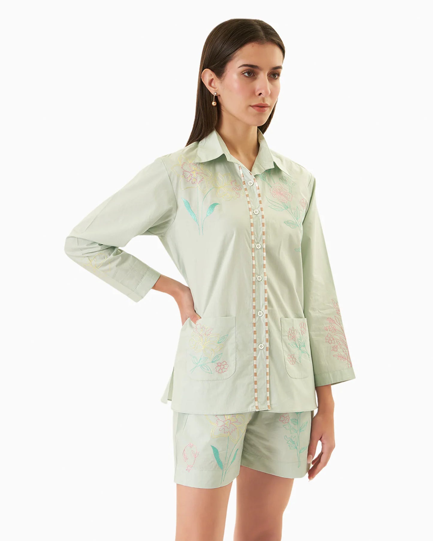 Floret Shorts Set