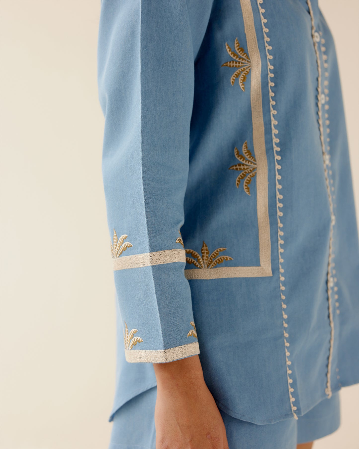Palm Shorts Set
