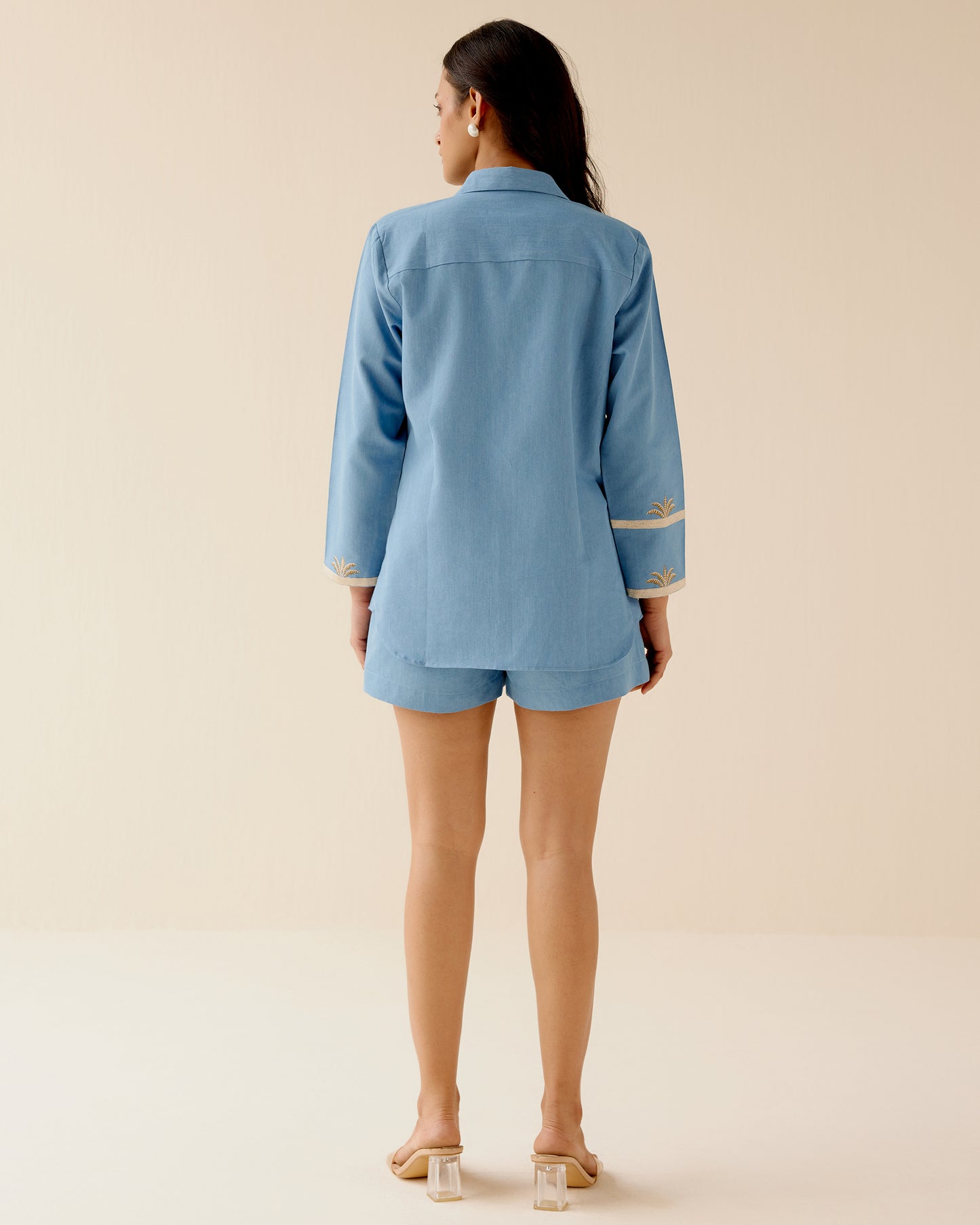 Palm Shorts Set