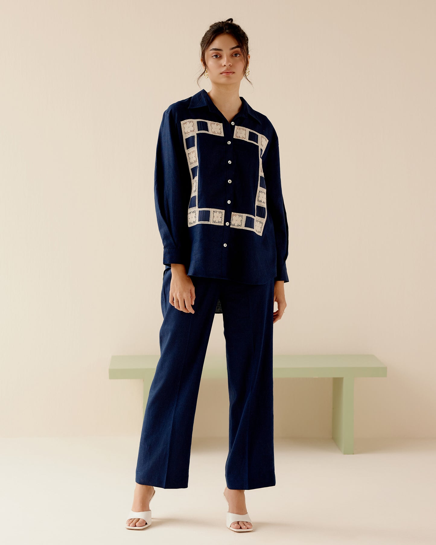 Blossom Linen Co-Ord Ses