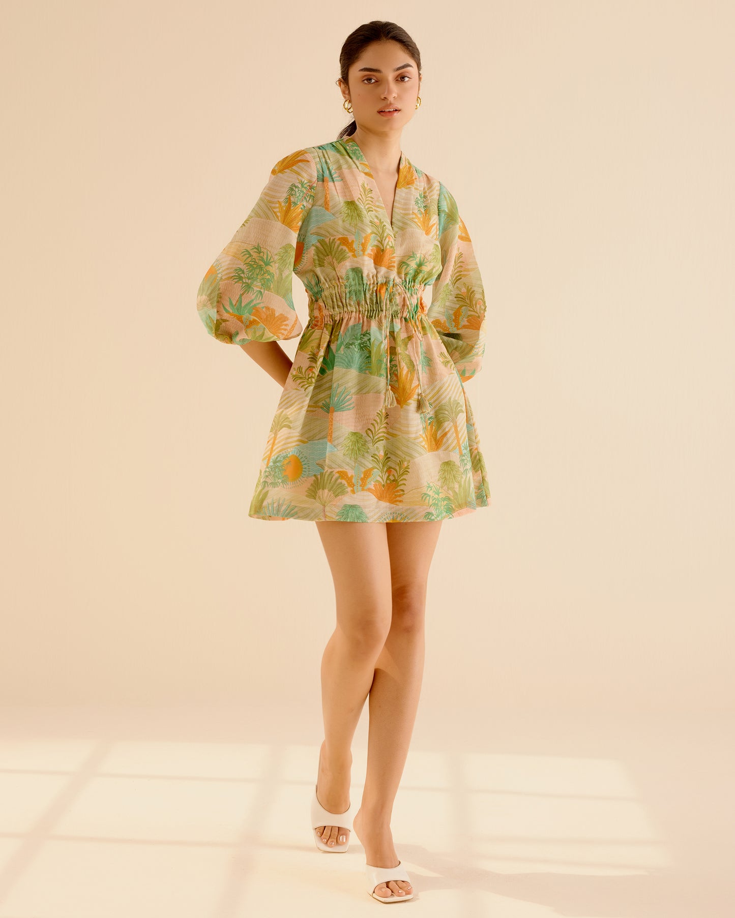 Wild Flower Mesh Dress