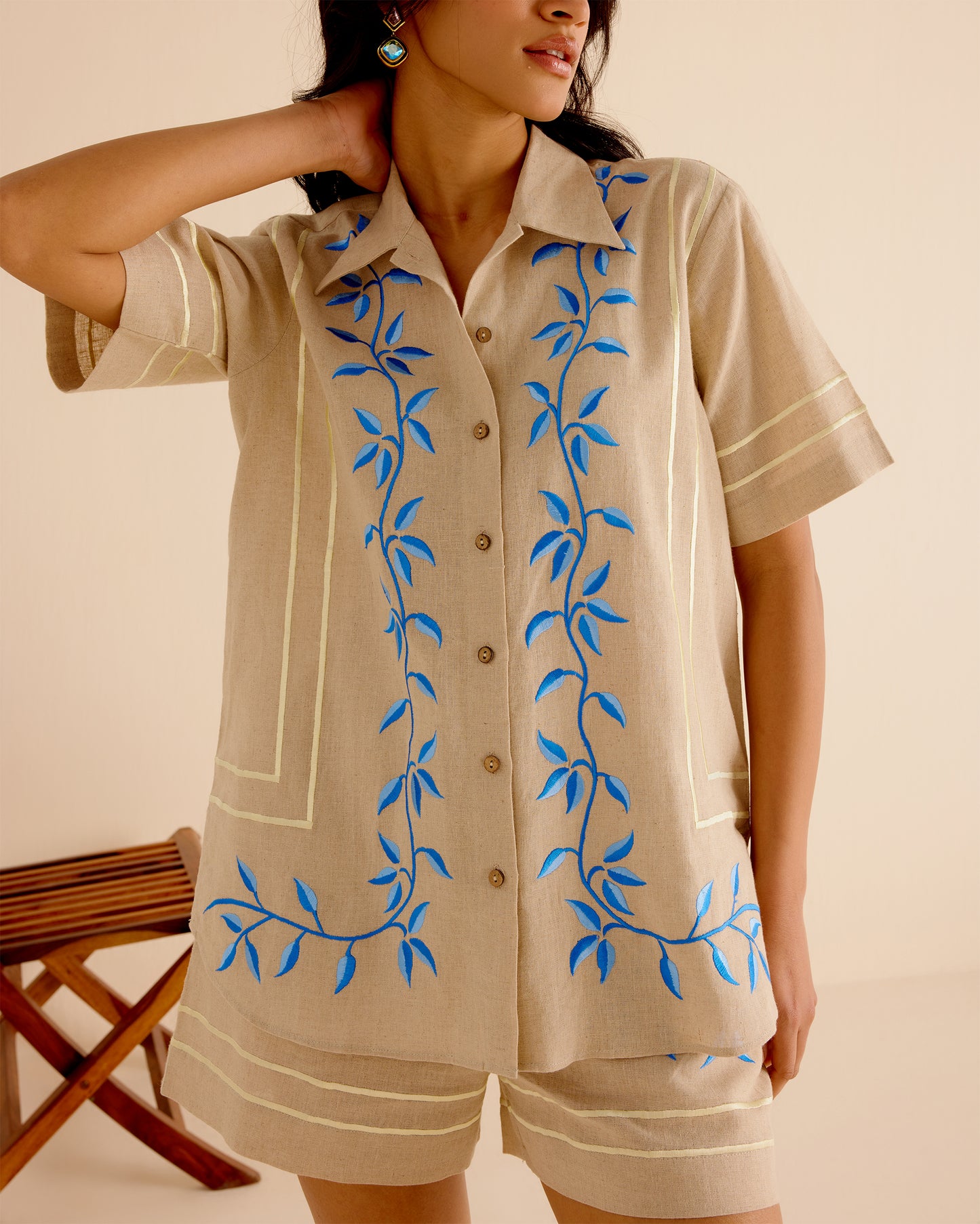 Floral Shirt Set