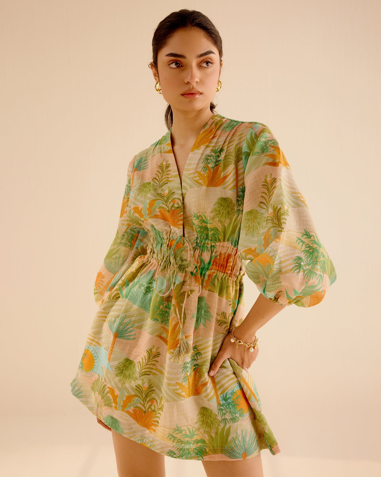 Wild Flower Mesh Dress