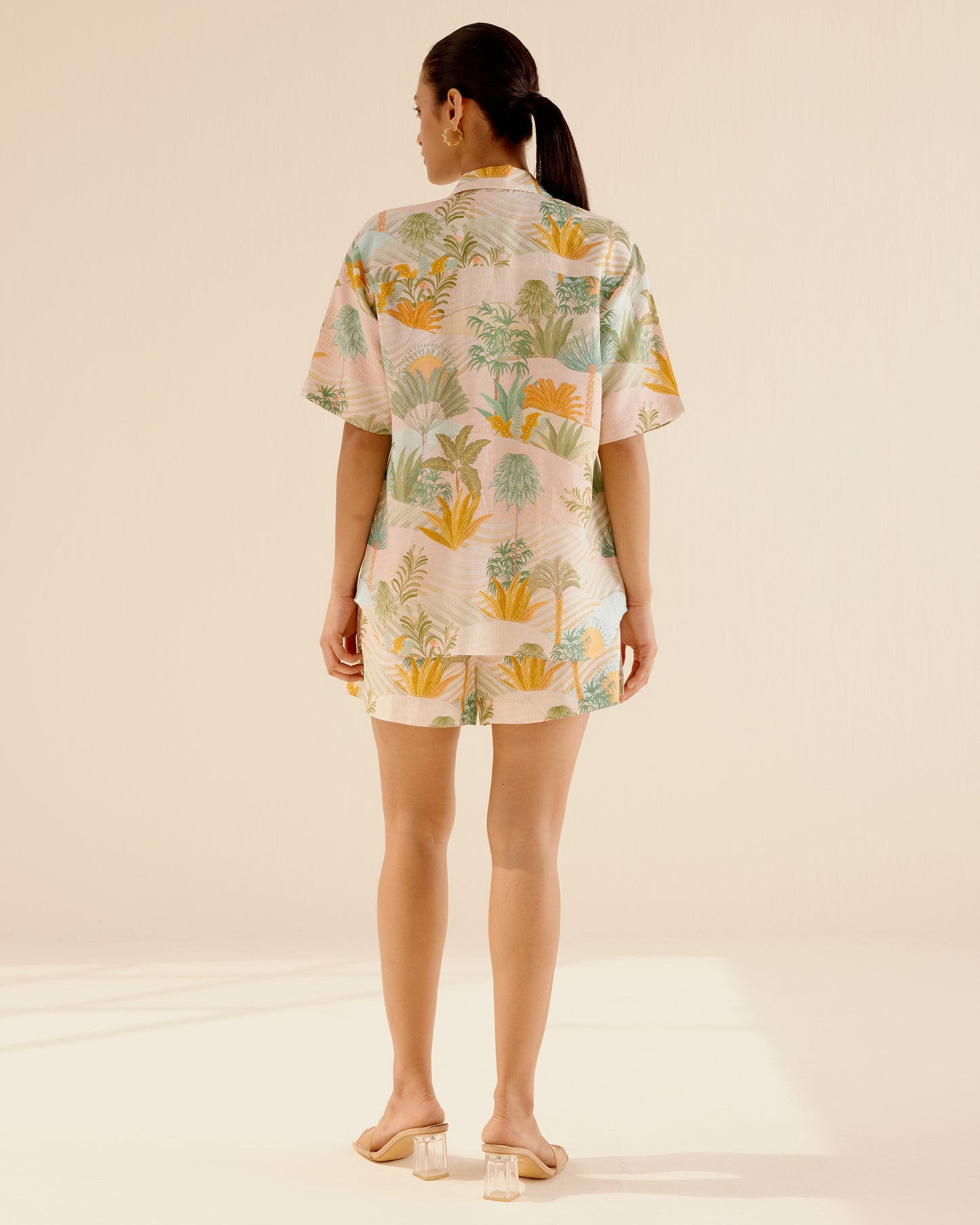 Wild Flower Shorts Set