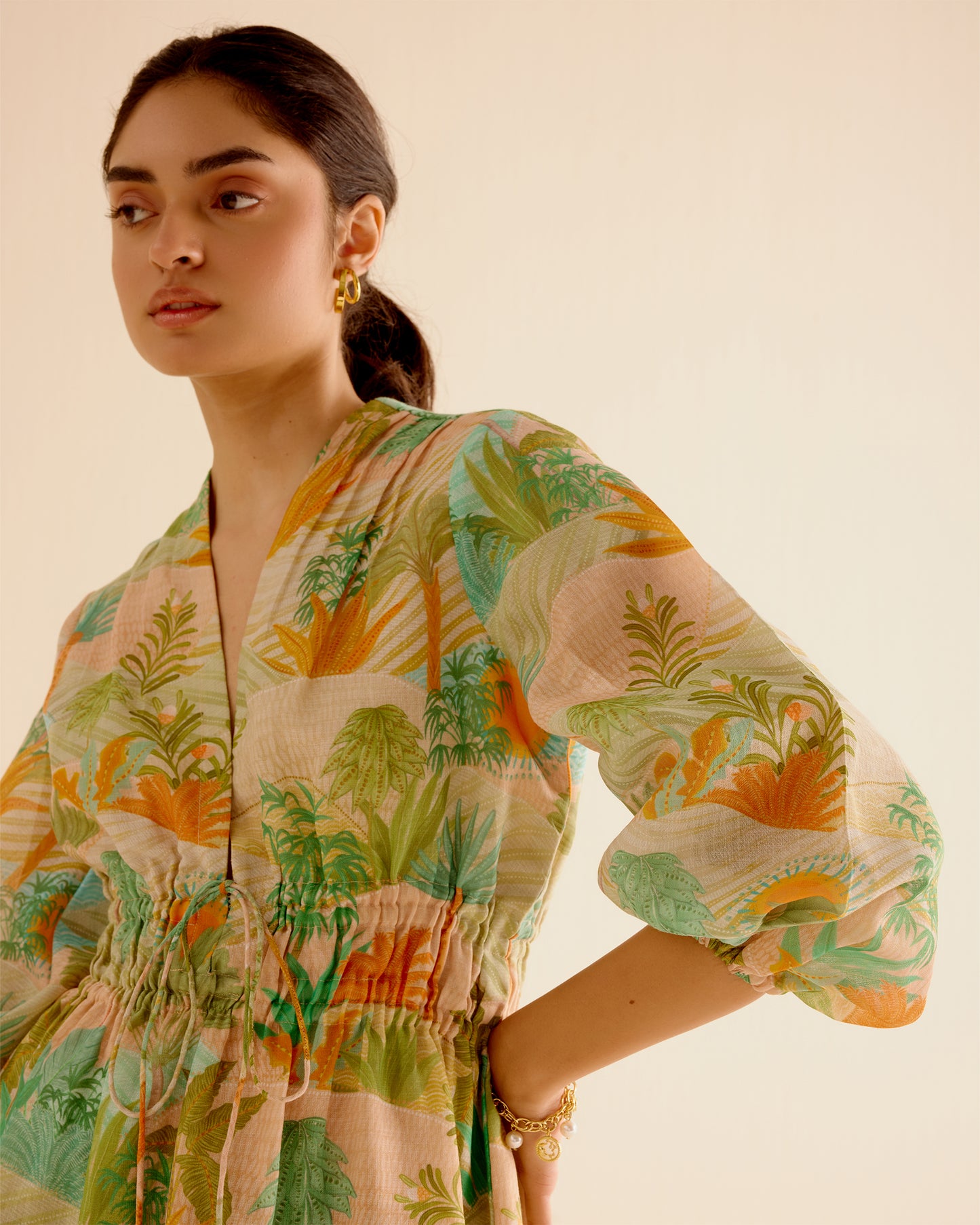 Wild Flower Mesh Dress