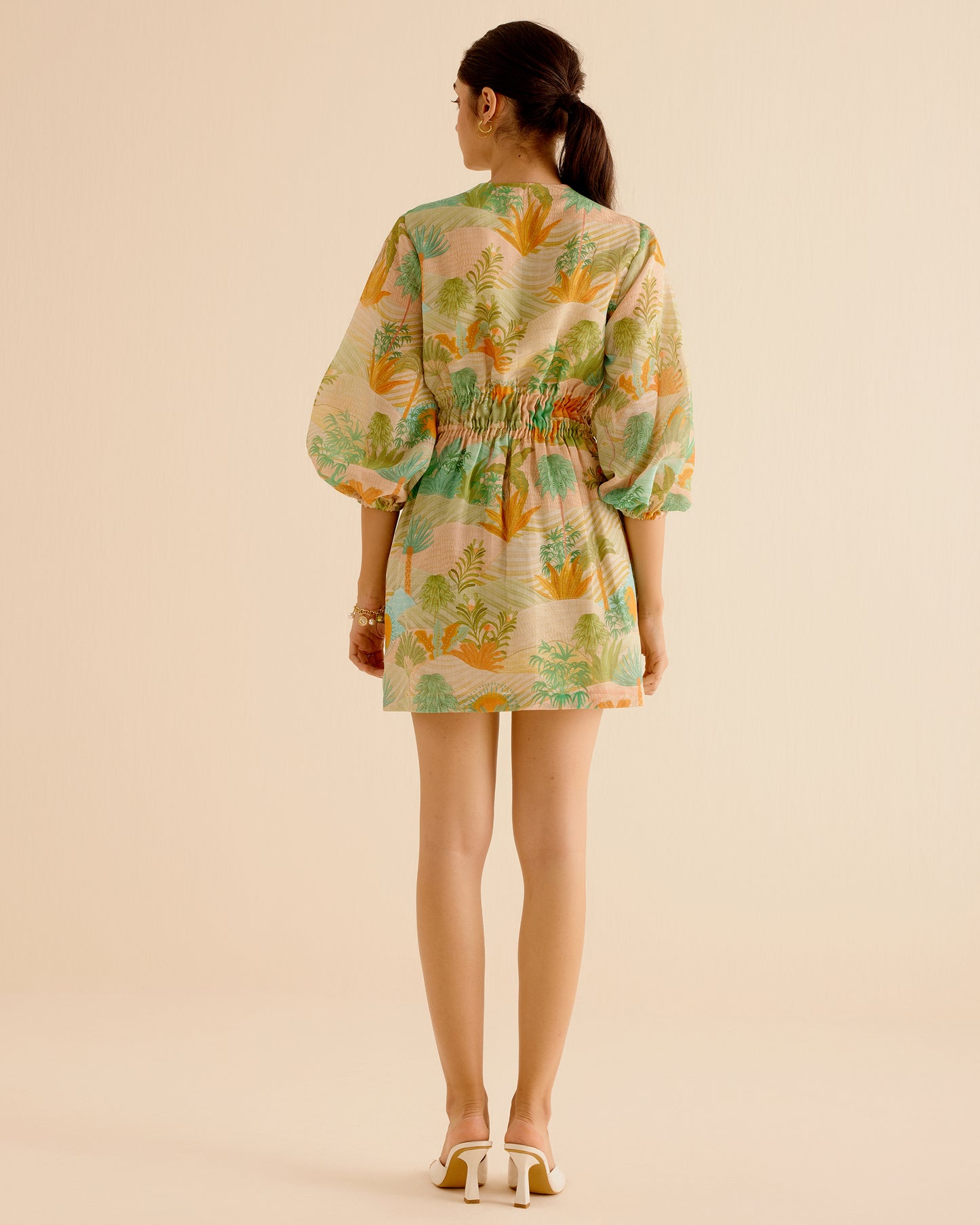 Wild Flower Mesh Dress