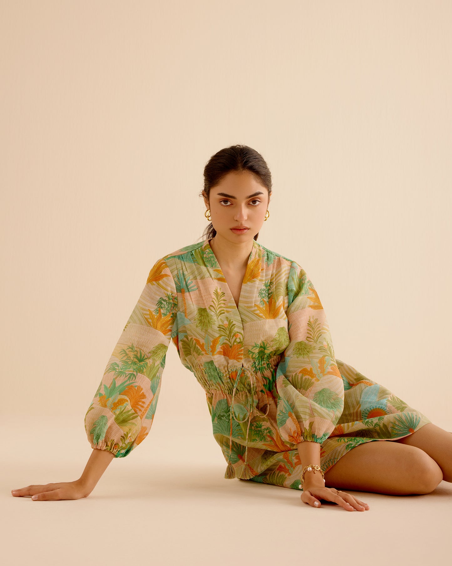 Wild Flower Mesh Dress
