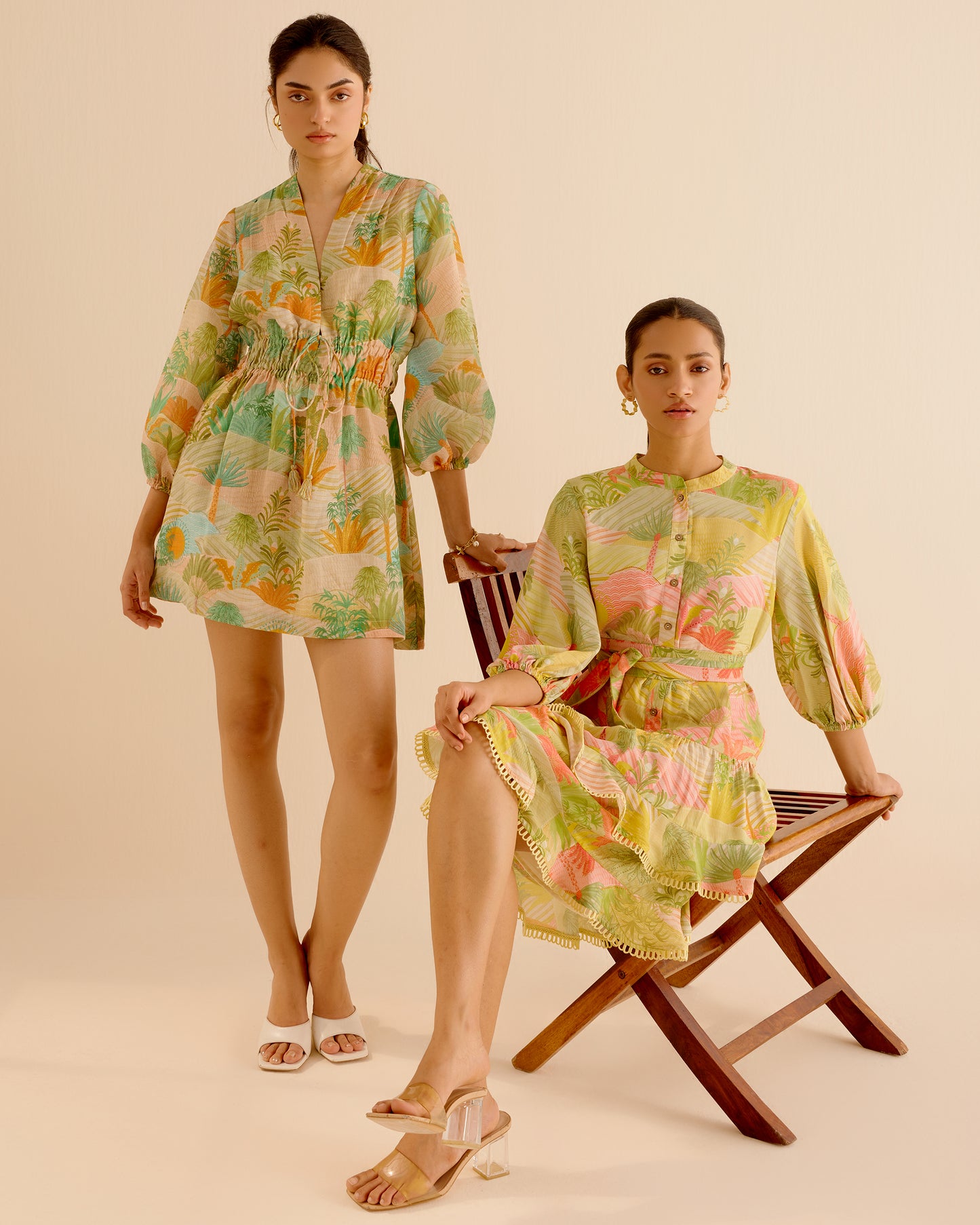 Wild Flower Mesh Dress