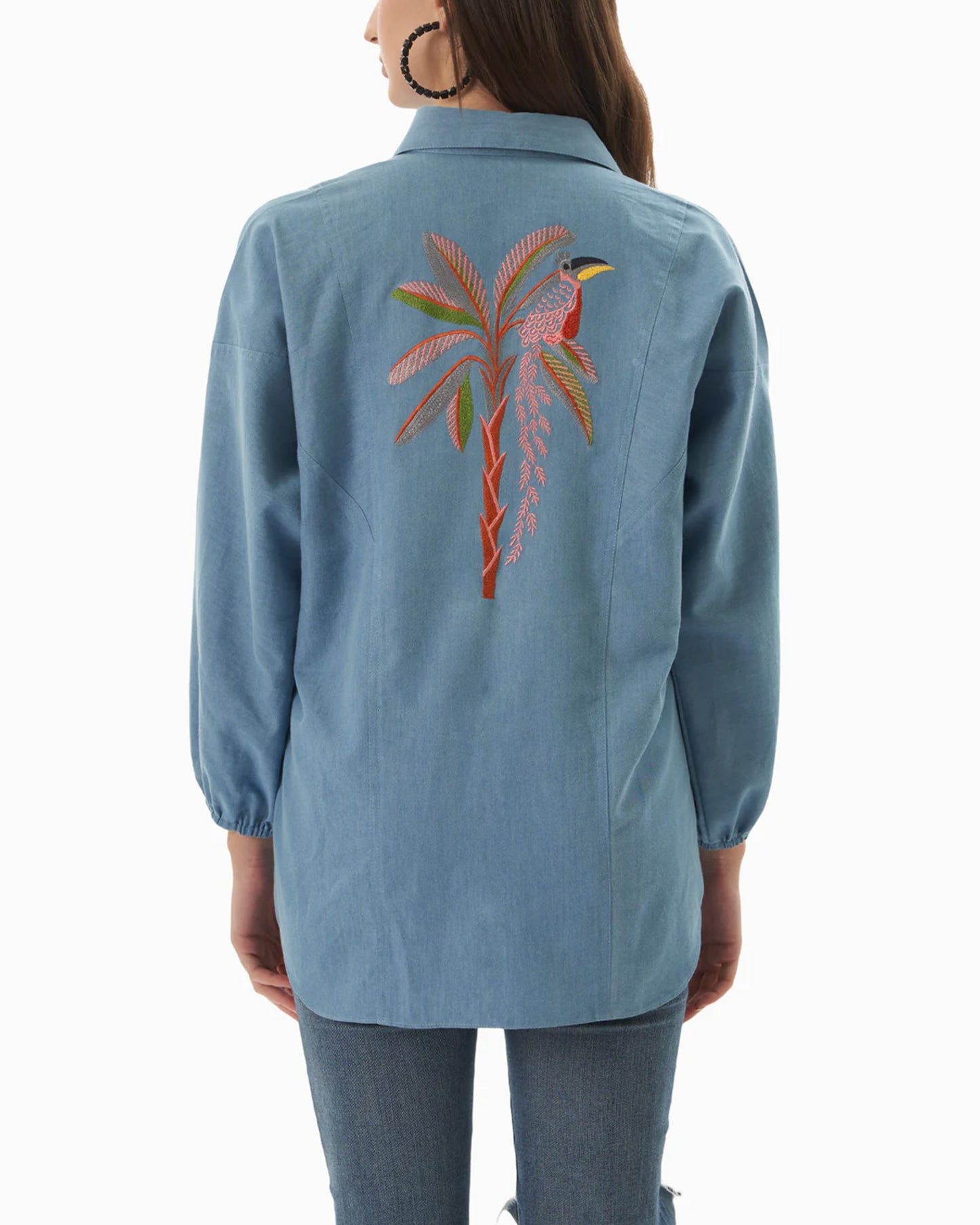 Blue Hornbill Shirt