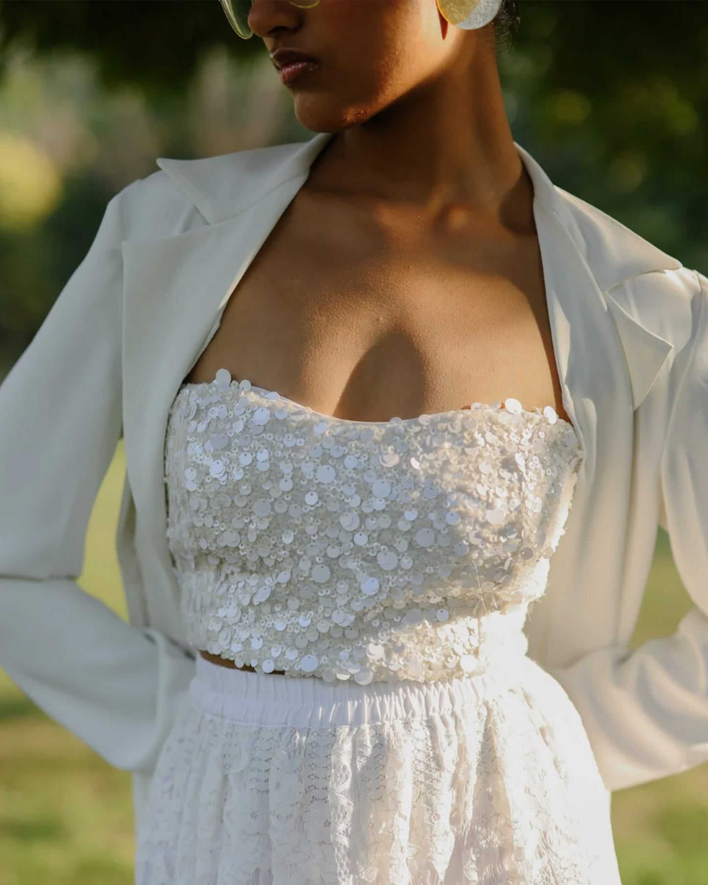 Isla Lace Applique Co-ord Set
