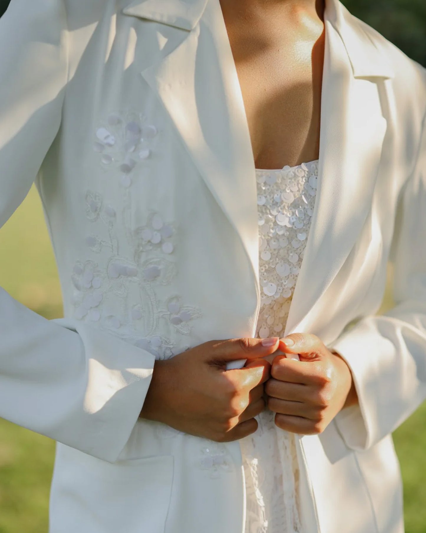 Isla Lace Applique Co-ord Set