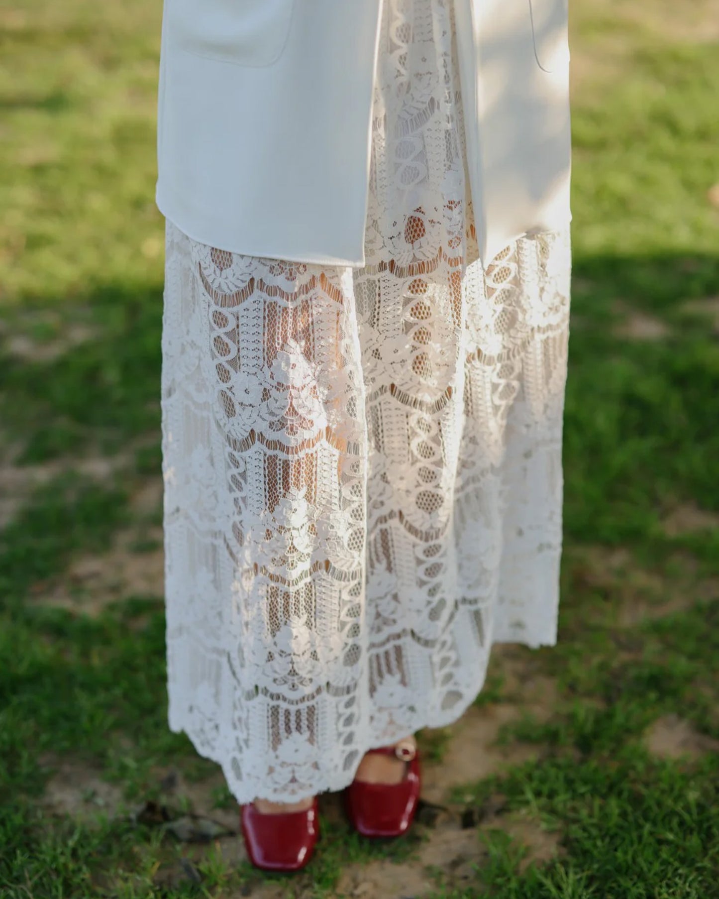 Isla Lace Applique Co-ord Set