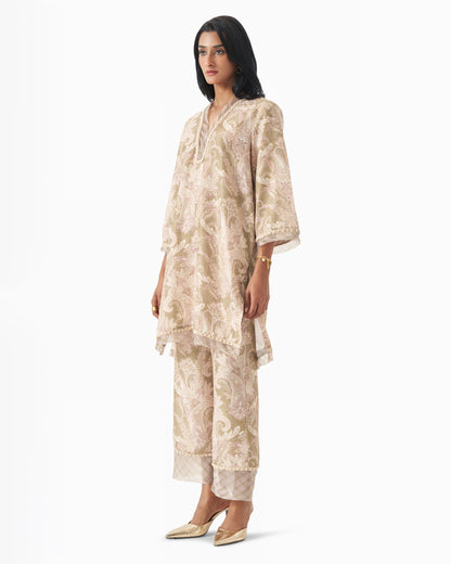 Sandstone Paisley Tunic Set