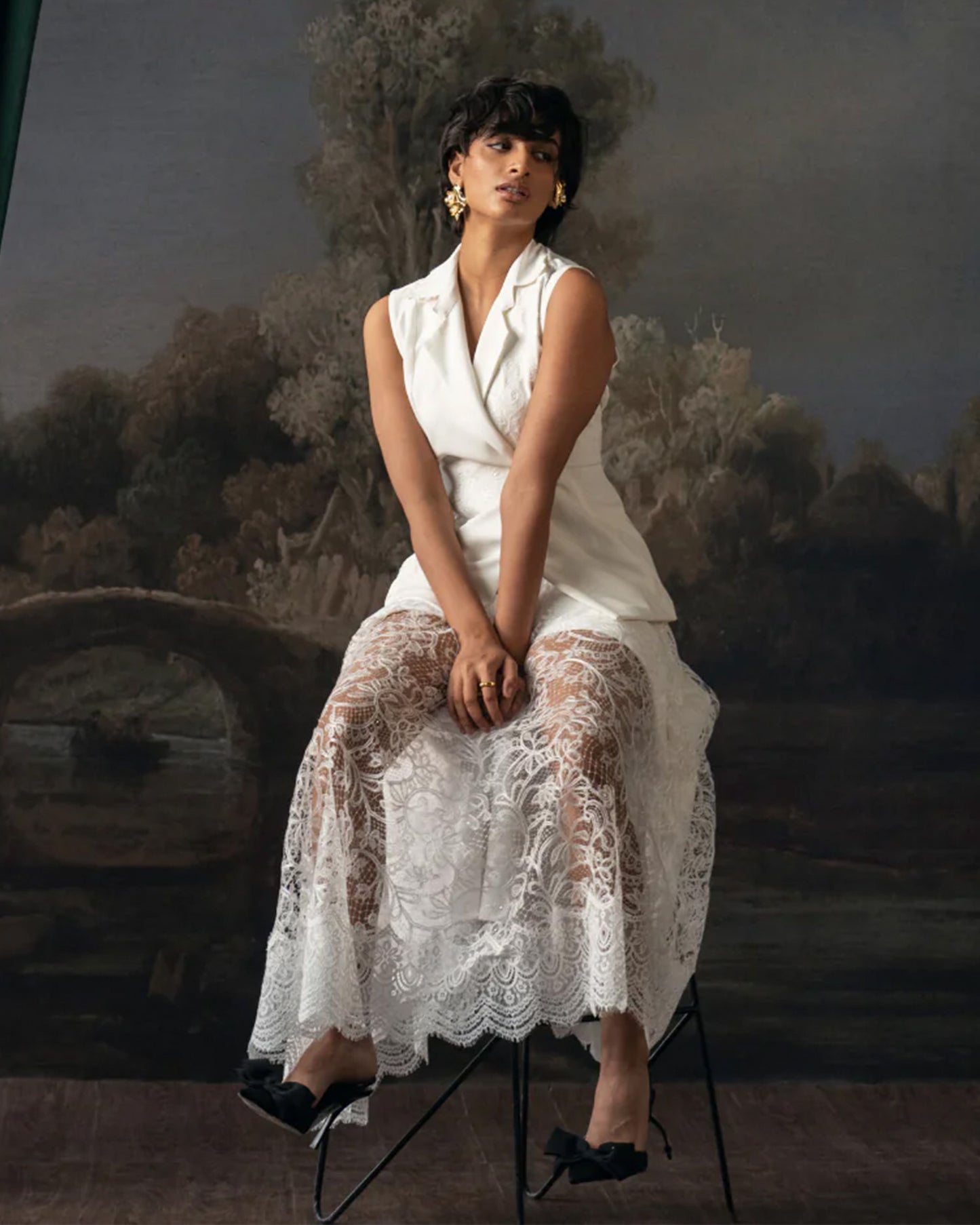 Ivory Lace Set