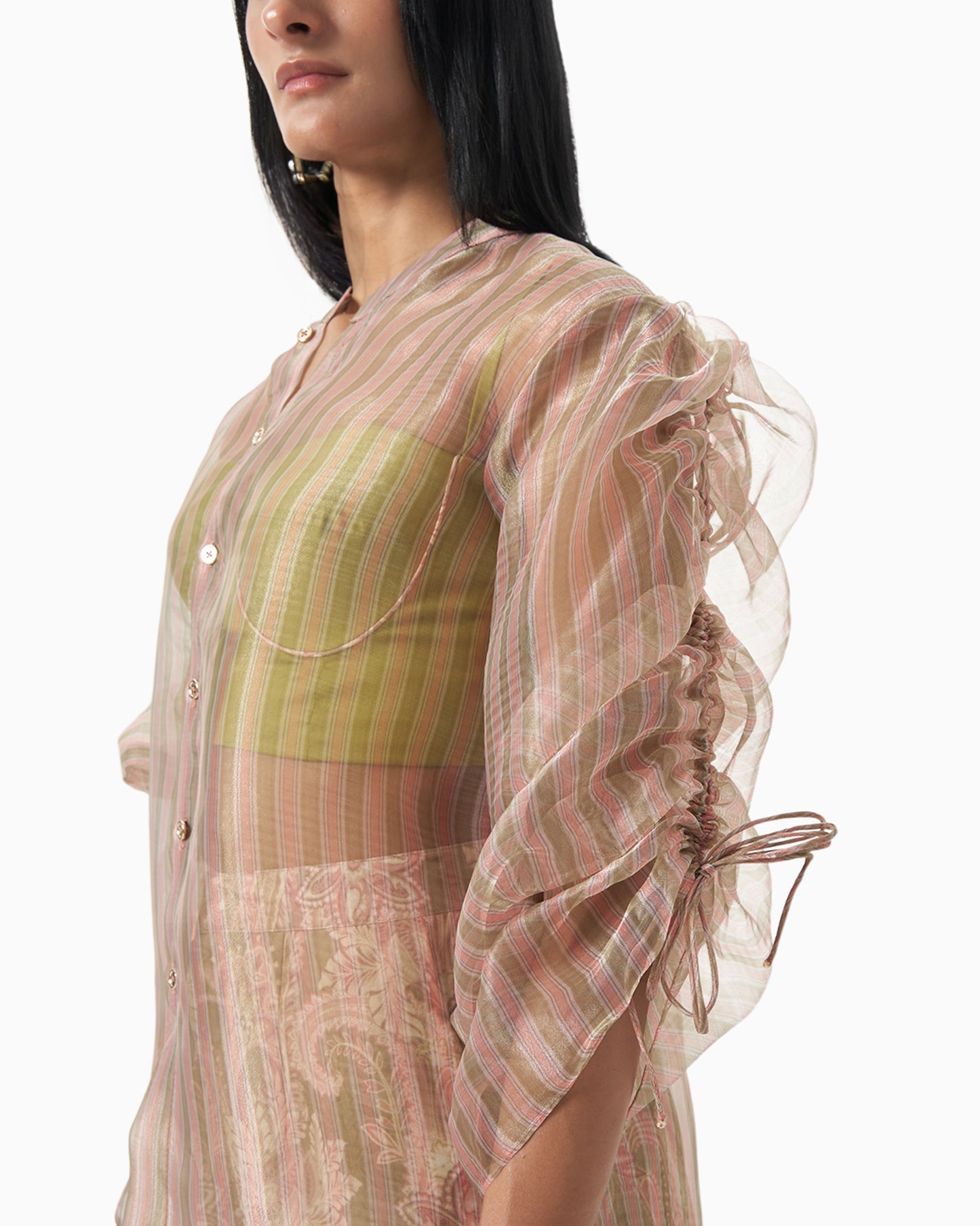 Blush Mirage Sheer Shirt