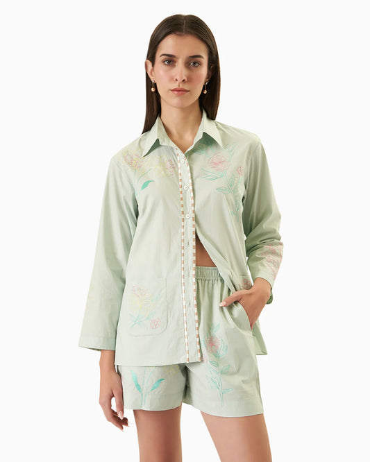 Floret Shorts Set