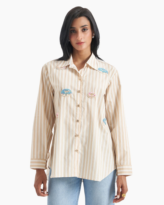 Sand Candy Stripe Shirt