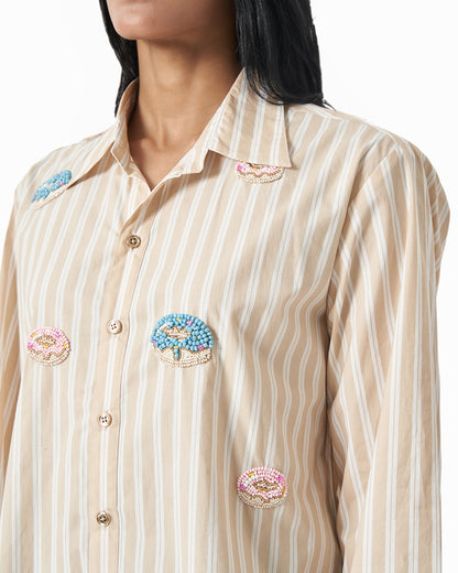 Sand Candy Stripe Shirt