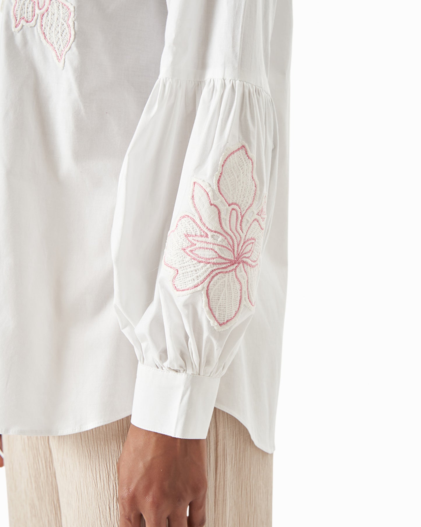 Blush Outline Bloom Shirt