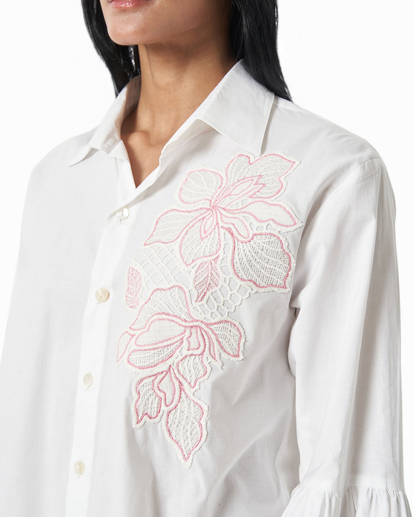 Blush Outline Bloom Shirt