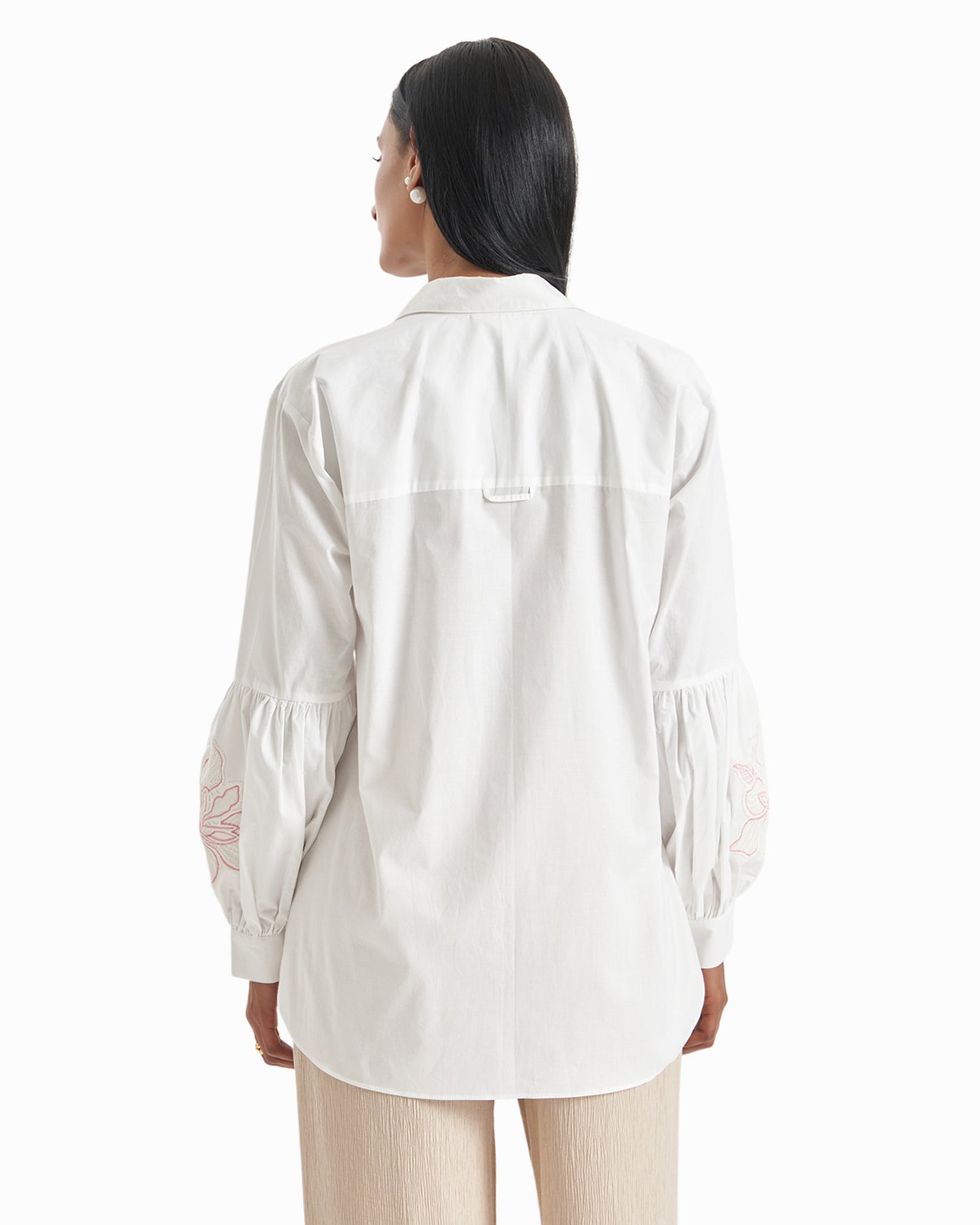 Blush Outline Bloom Shirt