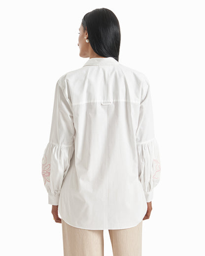 Blush Outline Bloom Shirt