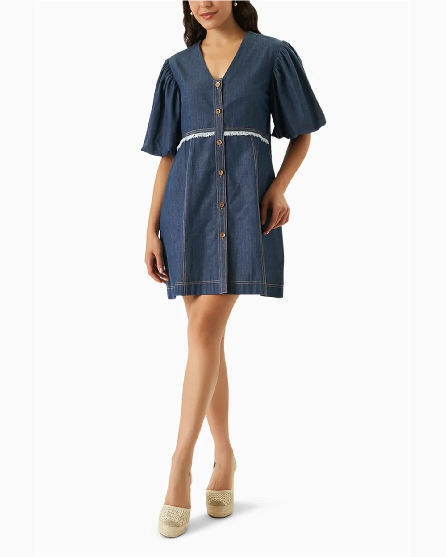Blue Ease Denim Dress