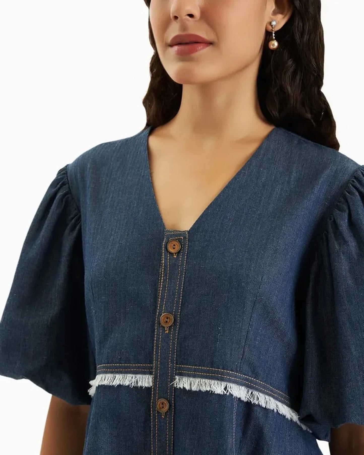 Blue Ease Denim Dress