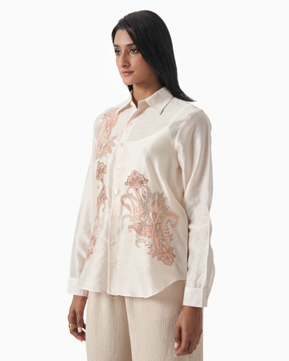 Rose Dune Paisley Shirt