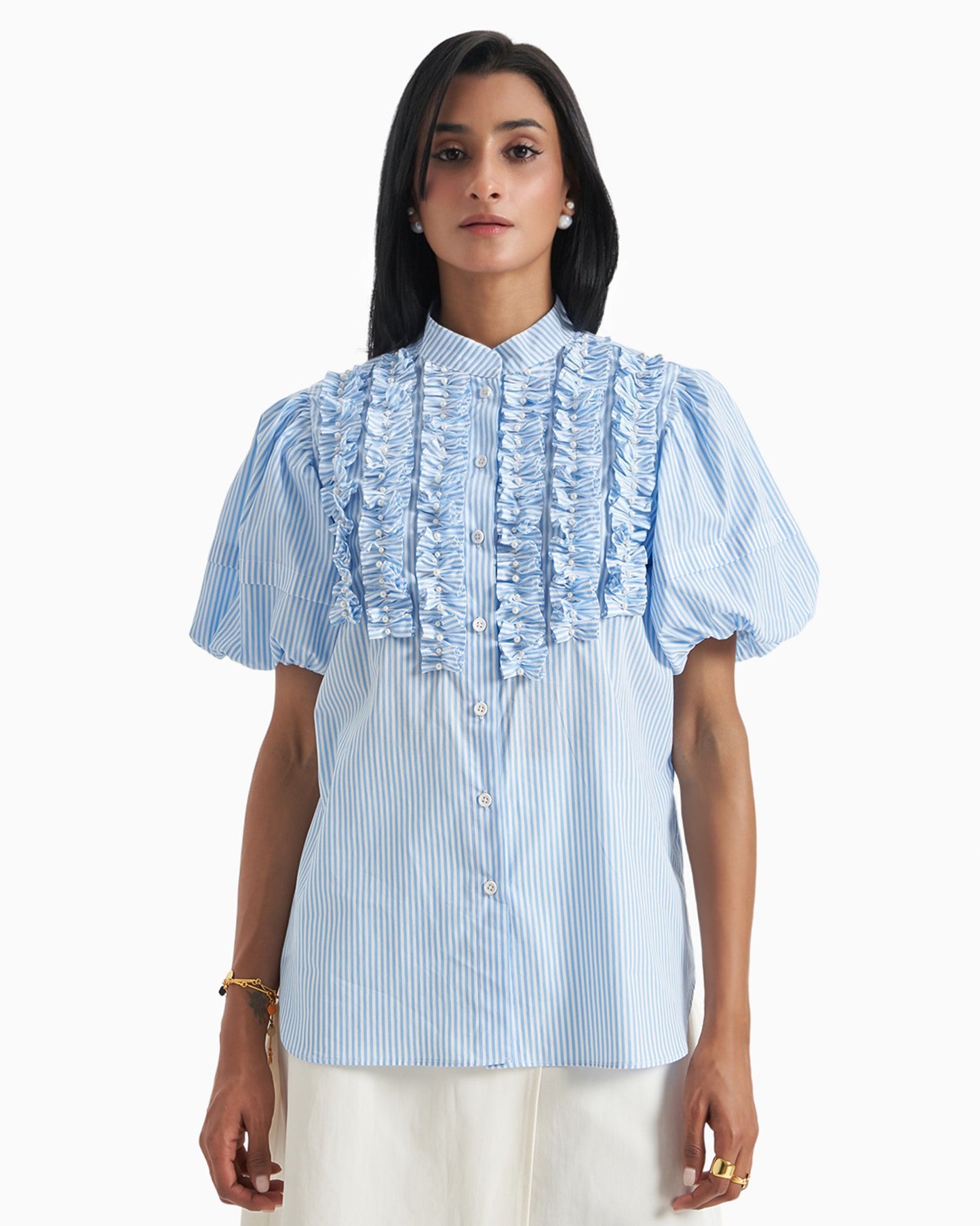 Cloudline Ruffle Shirt