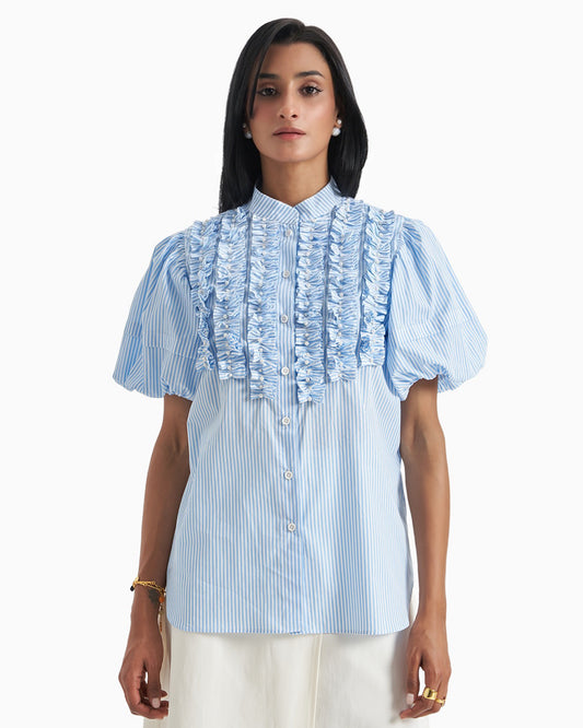 Cloudline Ruffle Shirt