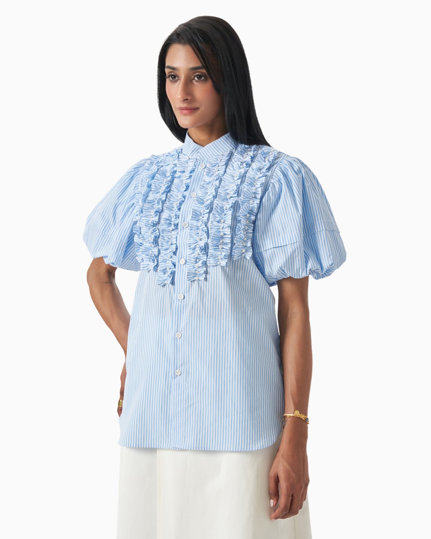 Cloudline Ruffle Shirt