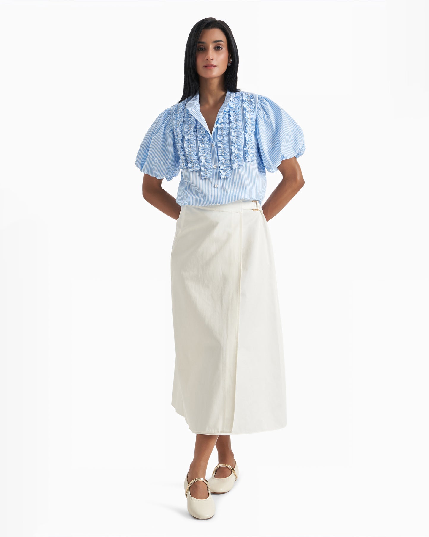 Cloudline Ruffle Shirt