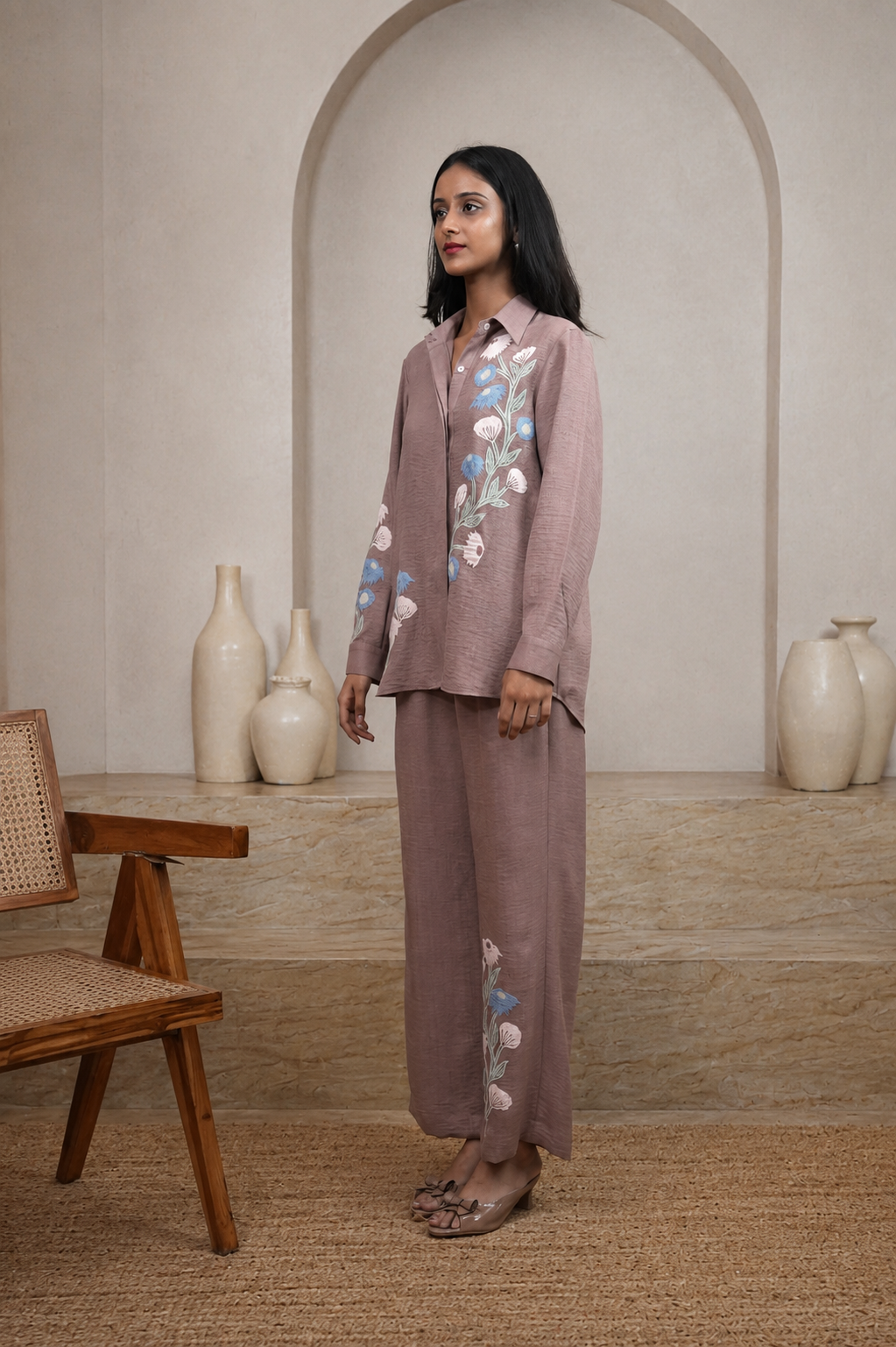 Mauve Meadow Set