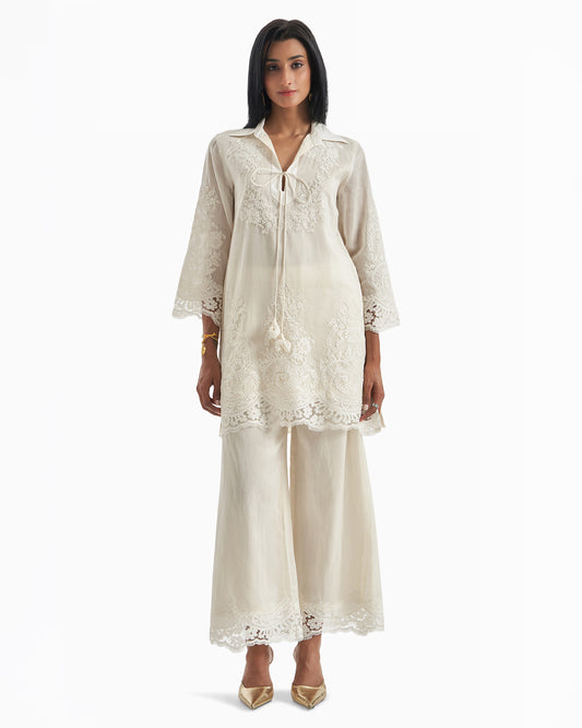 Ivory Lace Long Coord