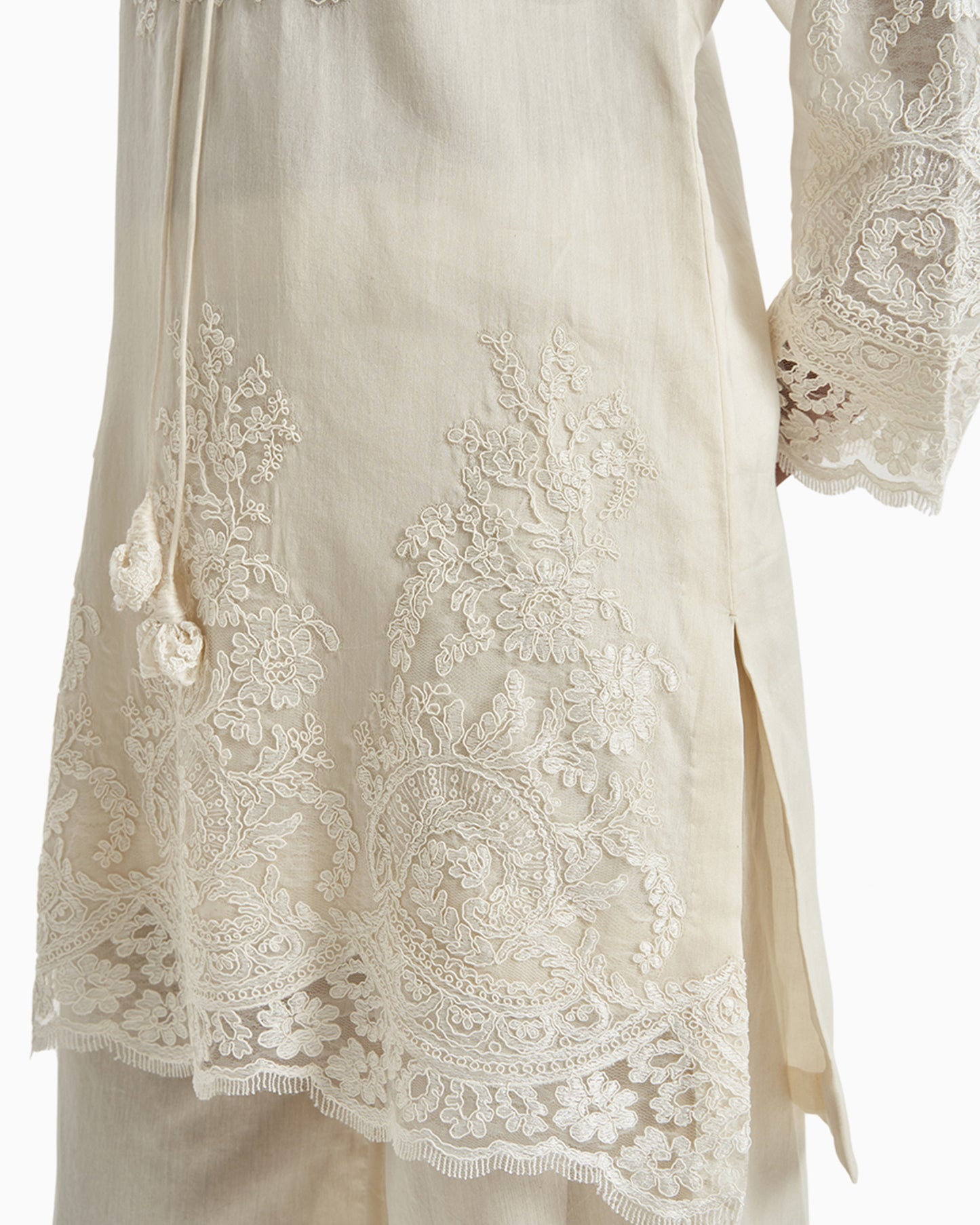 Ivory Lace Long Coord