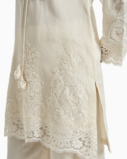 Ivory Lace Long Coord
