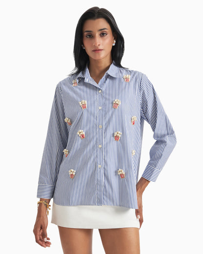 Popcorn Charm Shirt