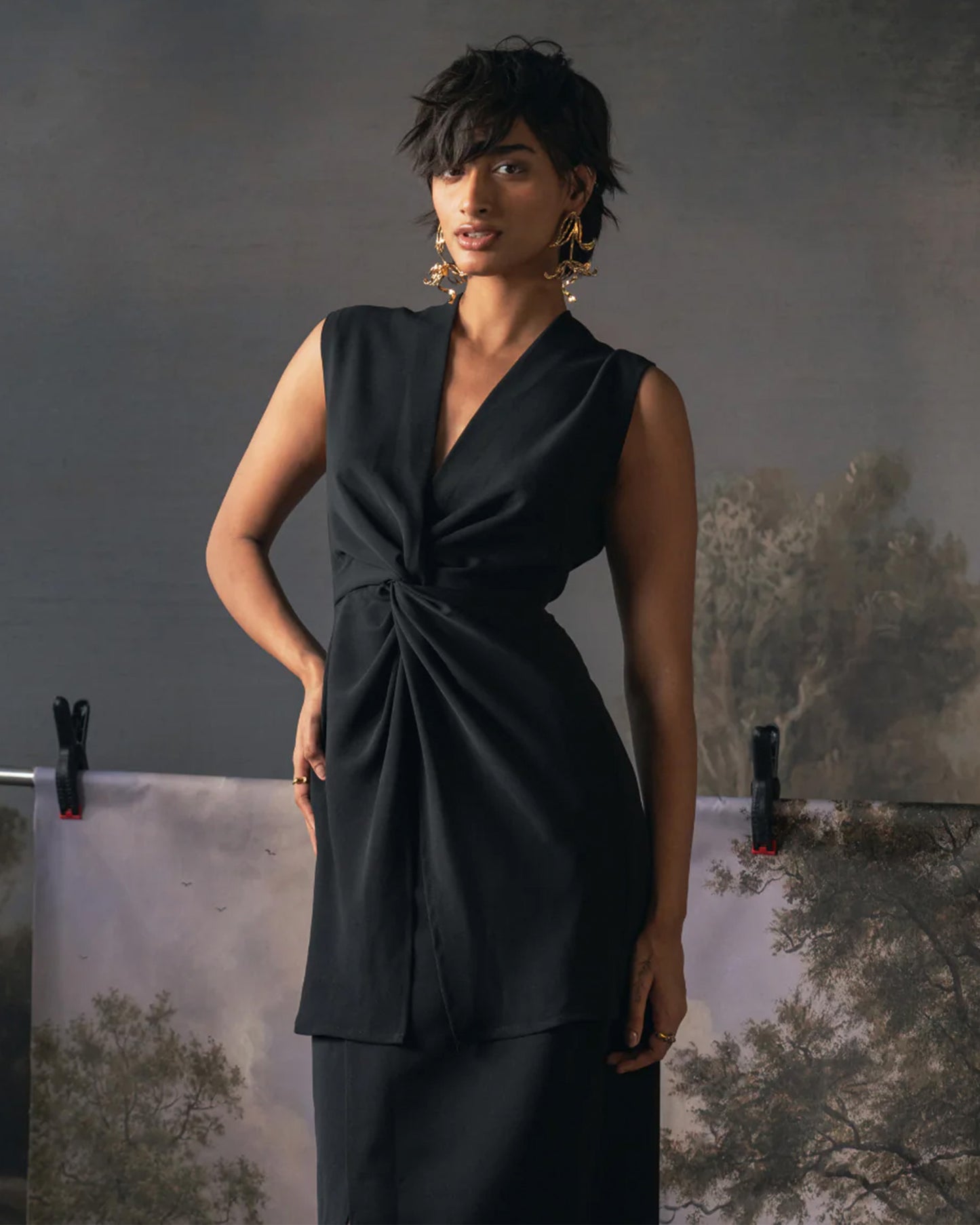 Gloom and Grace Skirt Set