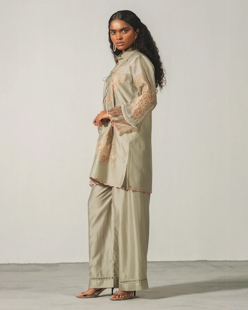 Sage Paisley Set