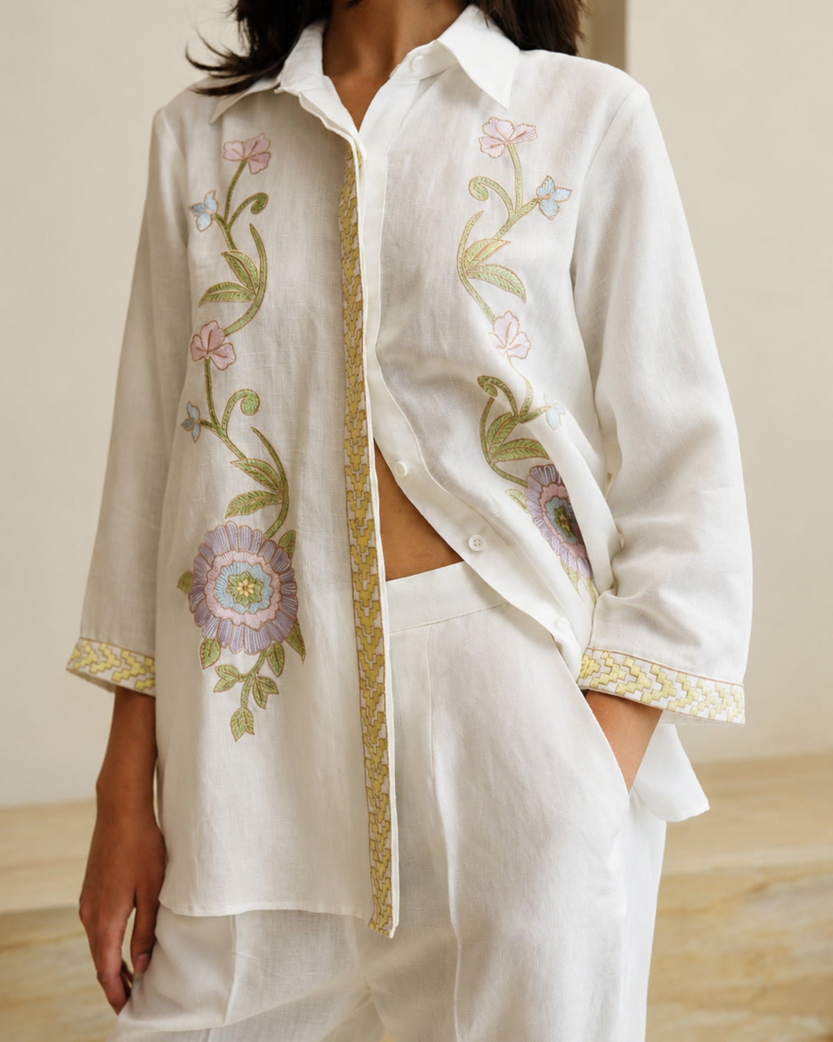 Ivory Blossom Coord Set