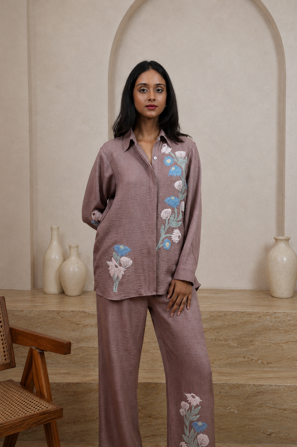 Mauve Meadow Set