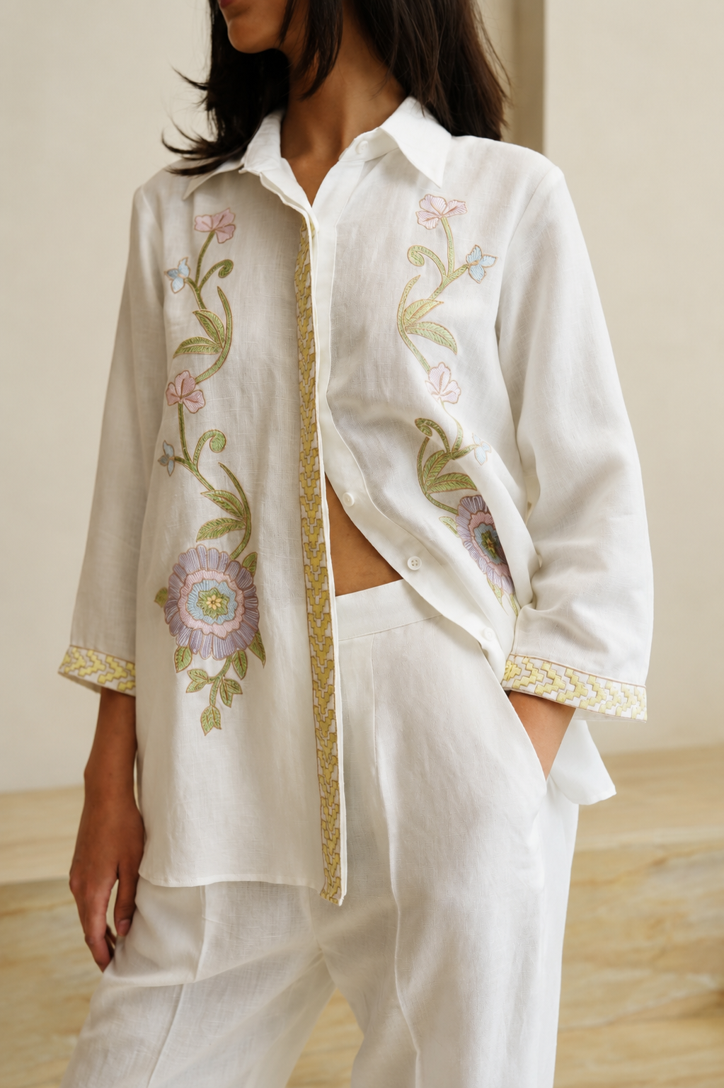 Ivory Blossom Coord Set