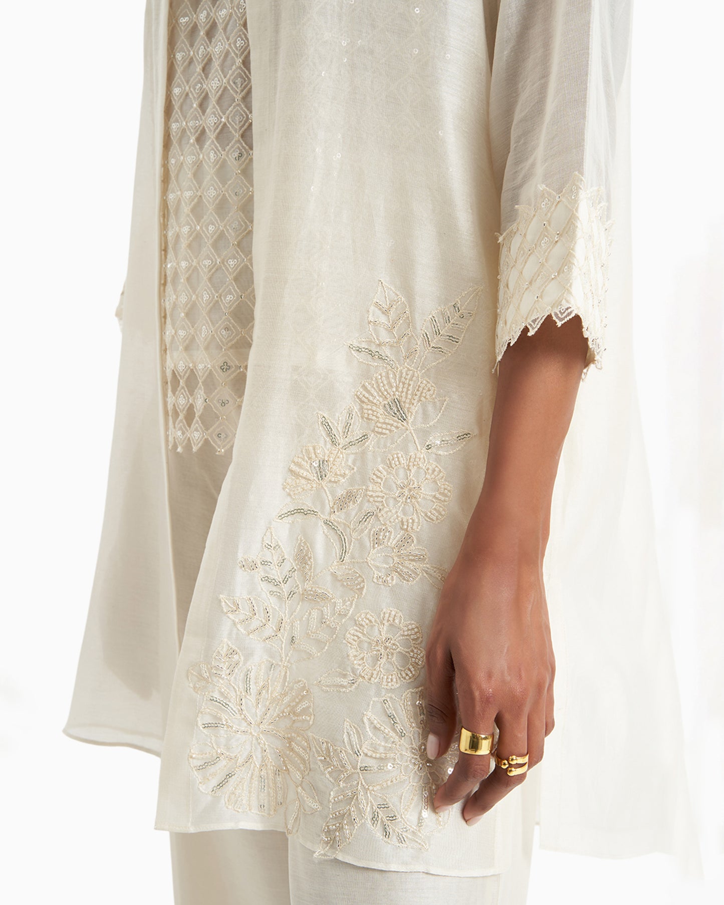 Ivory Grace Layered Coord Set