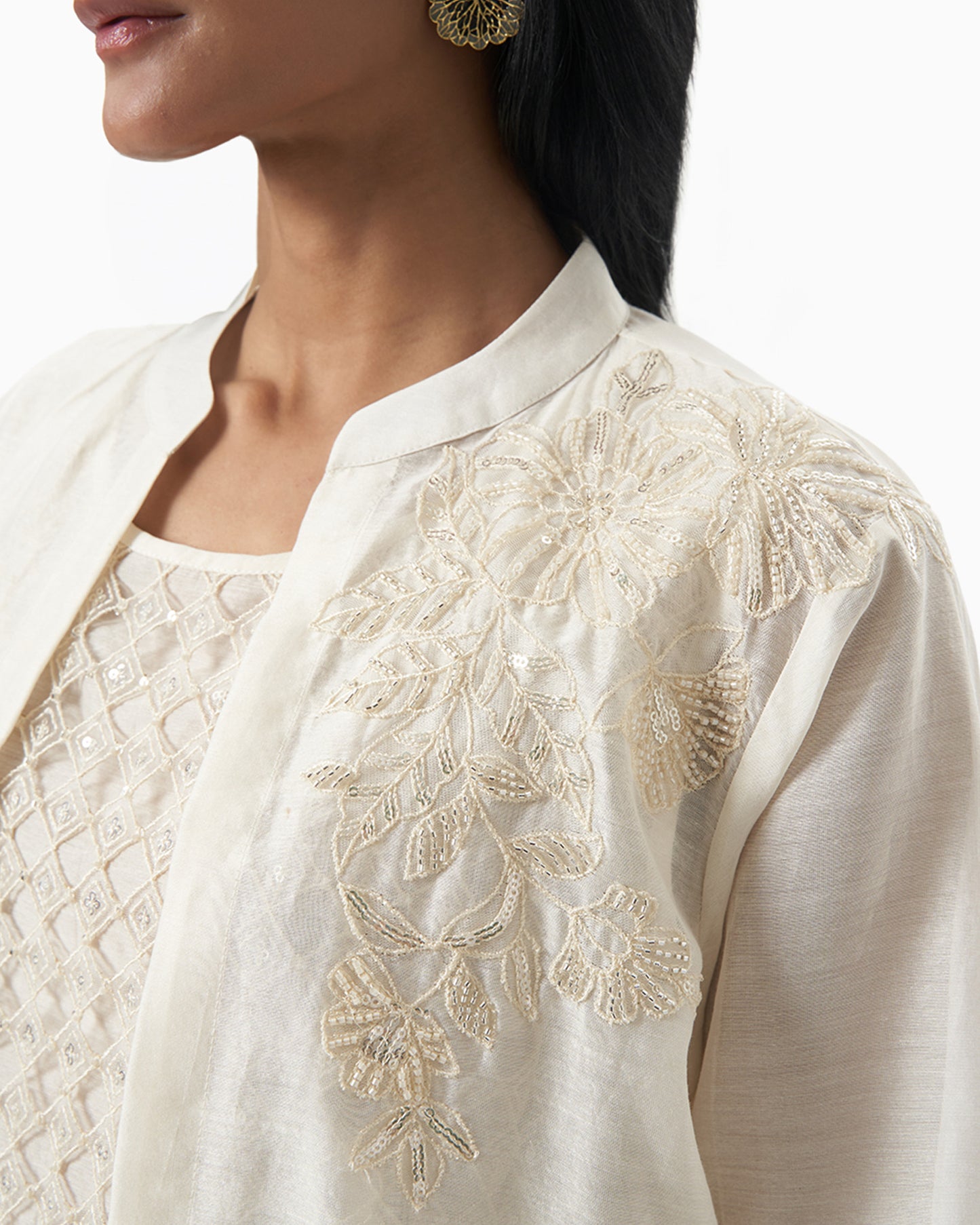 Ivory Grace Layered Coord Set