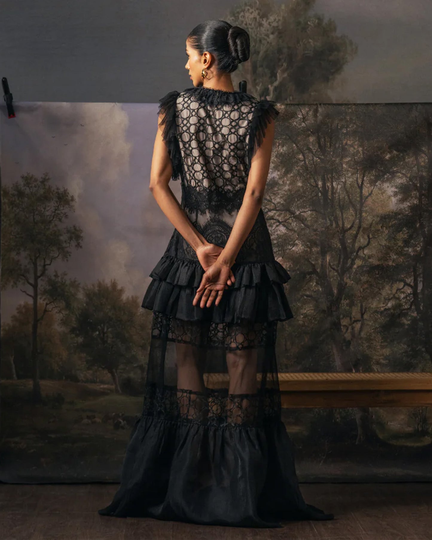 Midnight Meadow Dress