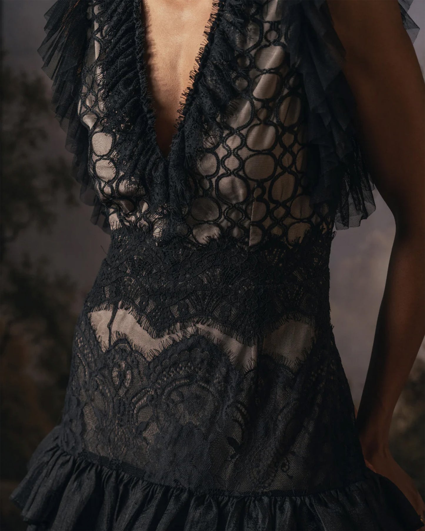 Midnight Meadow Dress