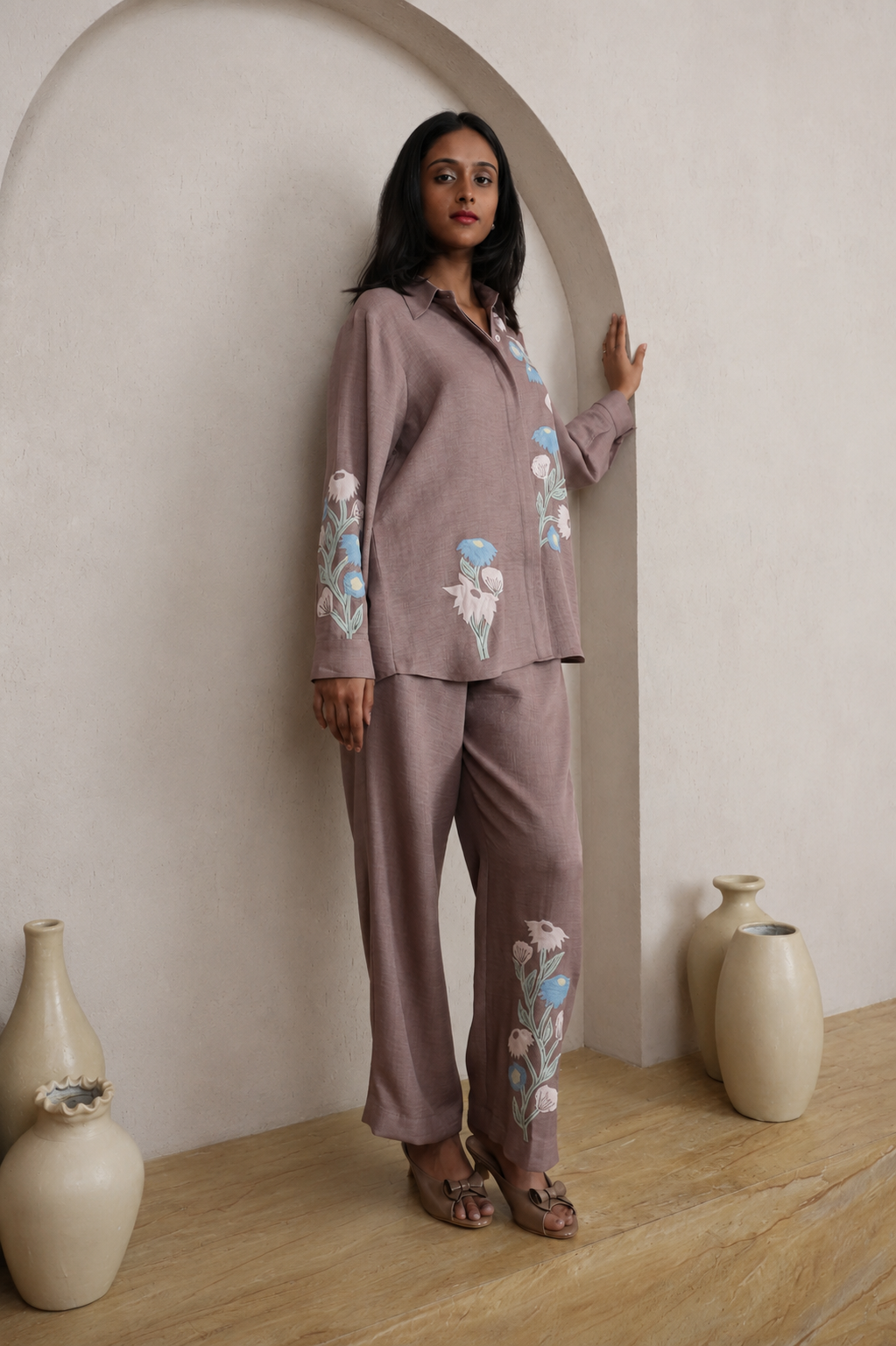 Mauve Meadow Set