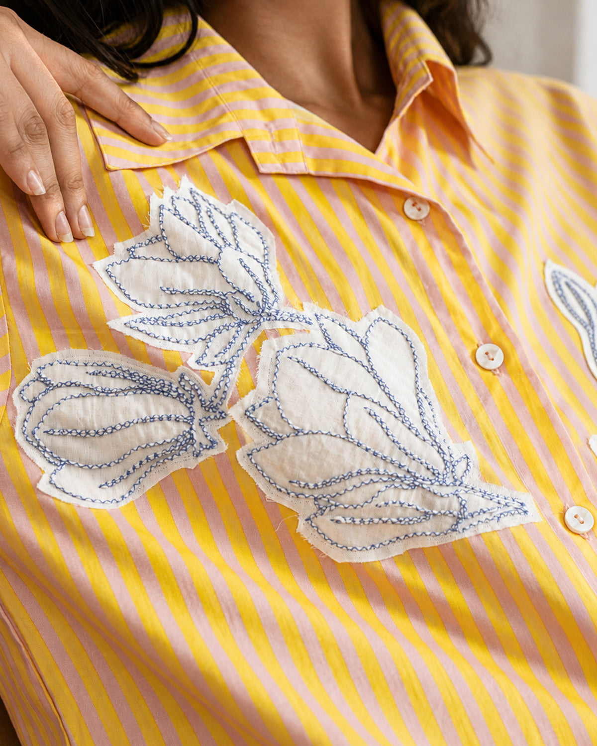 Golden Bloom Shirt